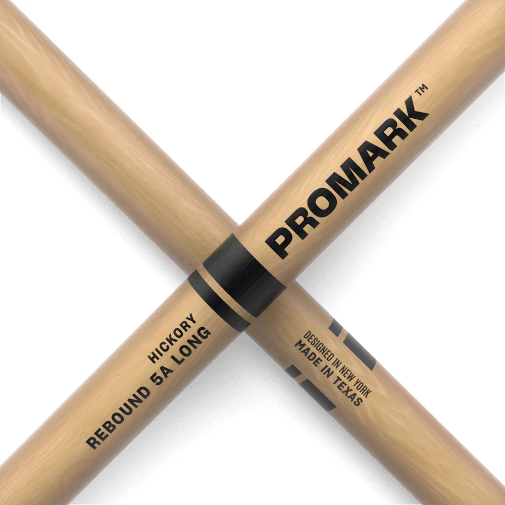PRO MARK RBH565LAW REBOUND 5A LONG PAR BAQUETAS BATERIA - Image 4