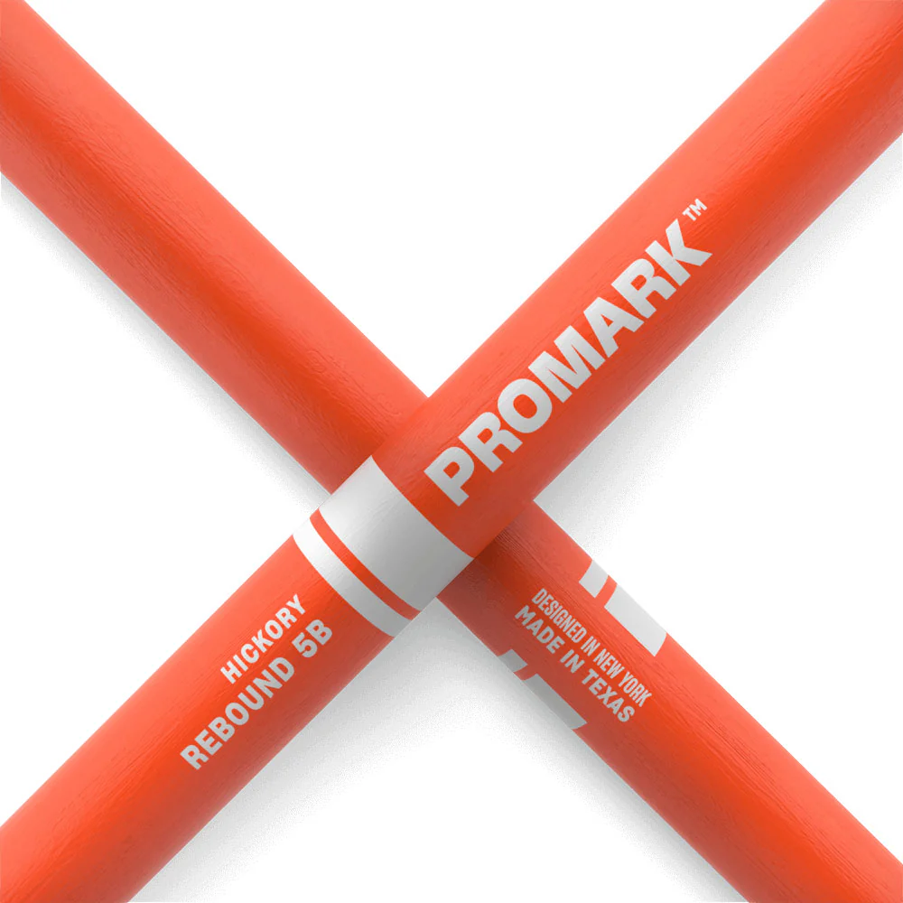 PRO MARK RBH595AW-ORANGE REBOUND 5B PAR BAQUETAS BATERIA NARANJAS - Image 4