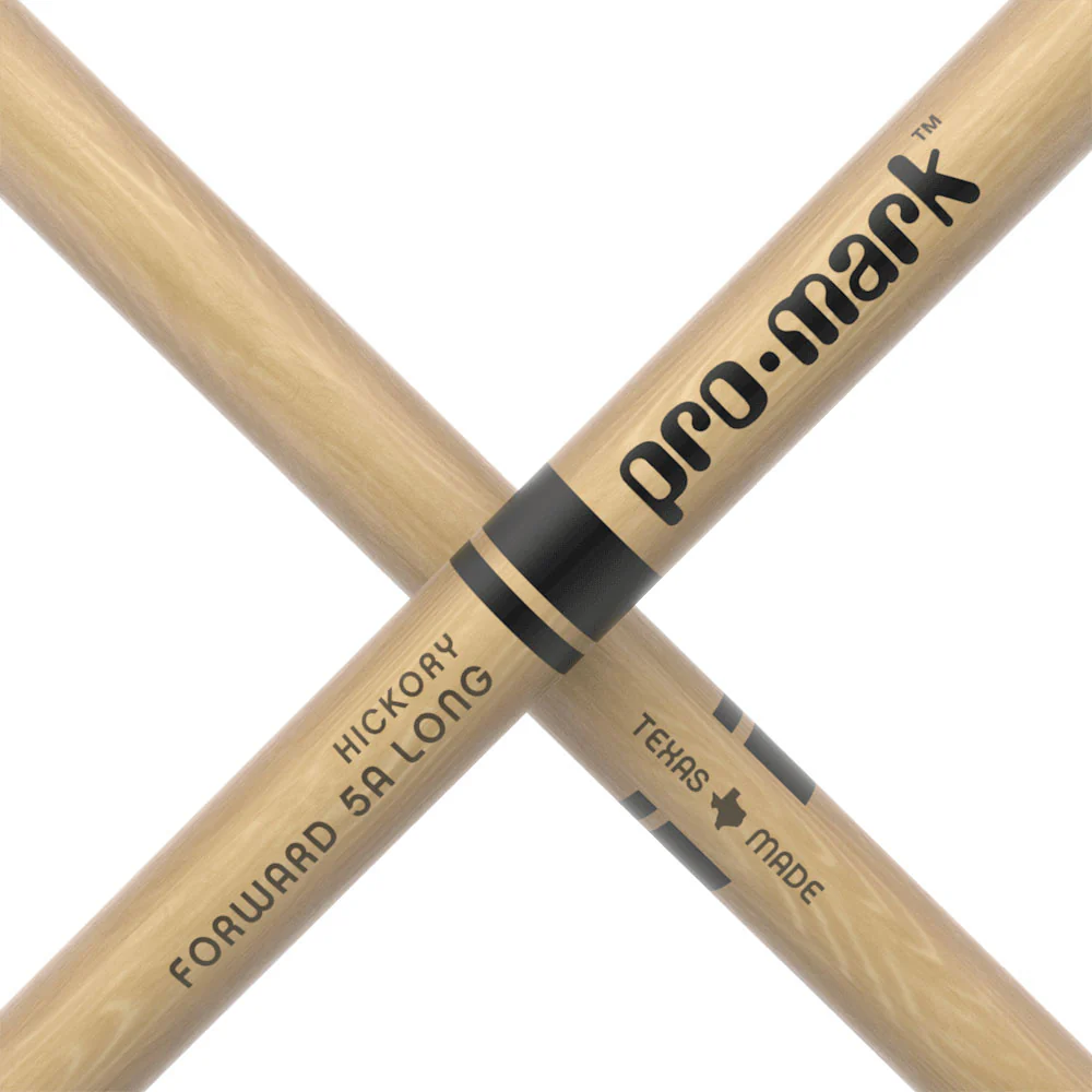 PRO MARK TX5ALW CLASSIC FORWARD LONG HICKORY PAR BAQUETAS BATERIA - Image 3