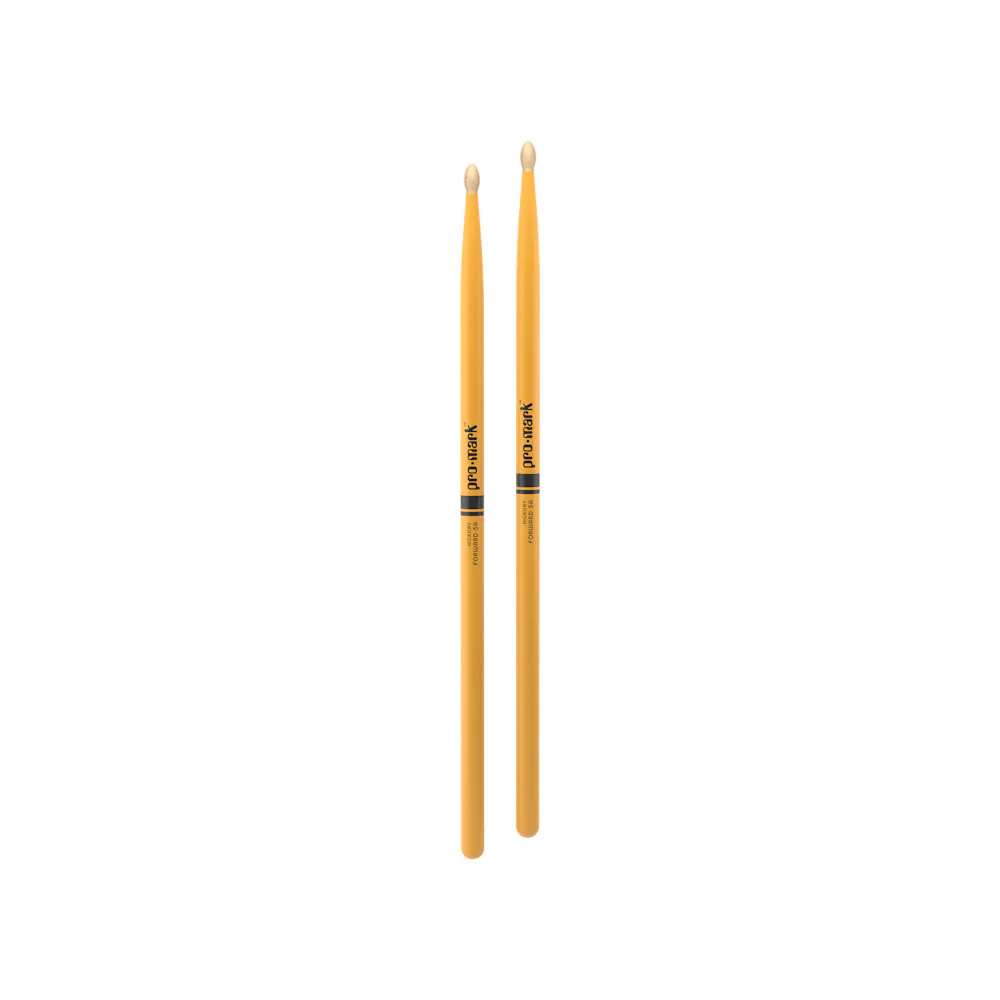 PRO MARK TX5AW-YELLOW CLASSIC FORWARD PAR BAQUETAS BATERIA AMARILLAS