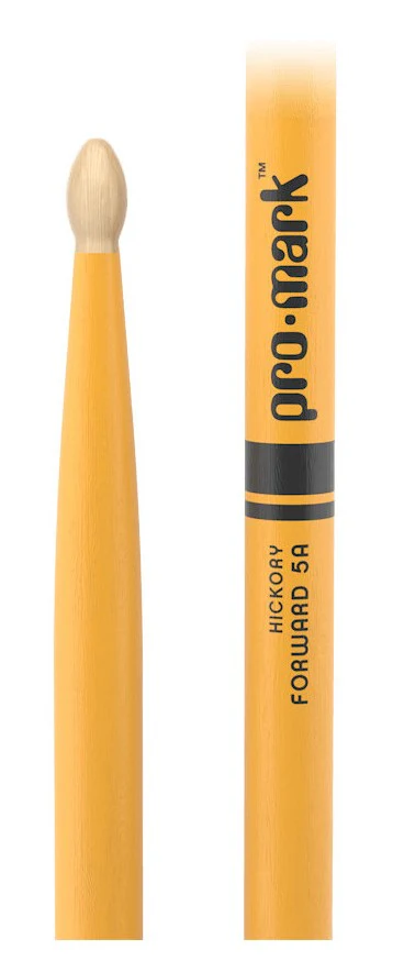 PRO MARK TX5AW-YELLOW CLASSIC FORWARD PAR BAQUETAS BATERIA AMARILLAS - Image 4