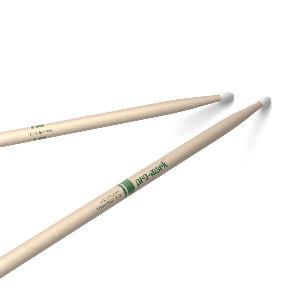 PRO MARK TXR747N CLASSIC FORWARD PAR BAQUETAS BATERIA PUNTA DE NYLON - Image 2