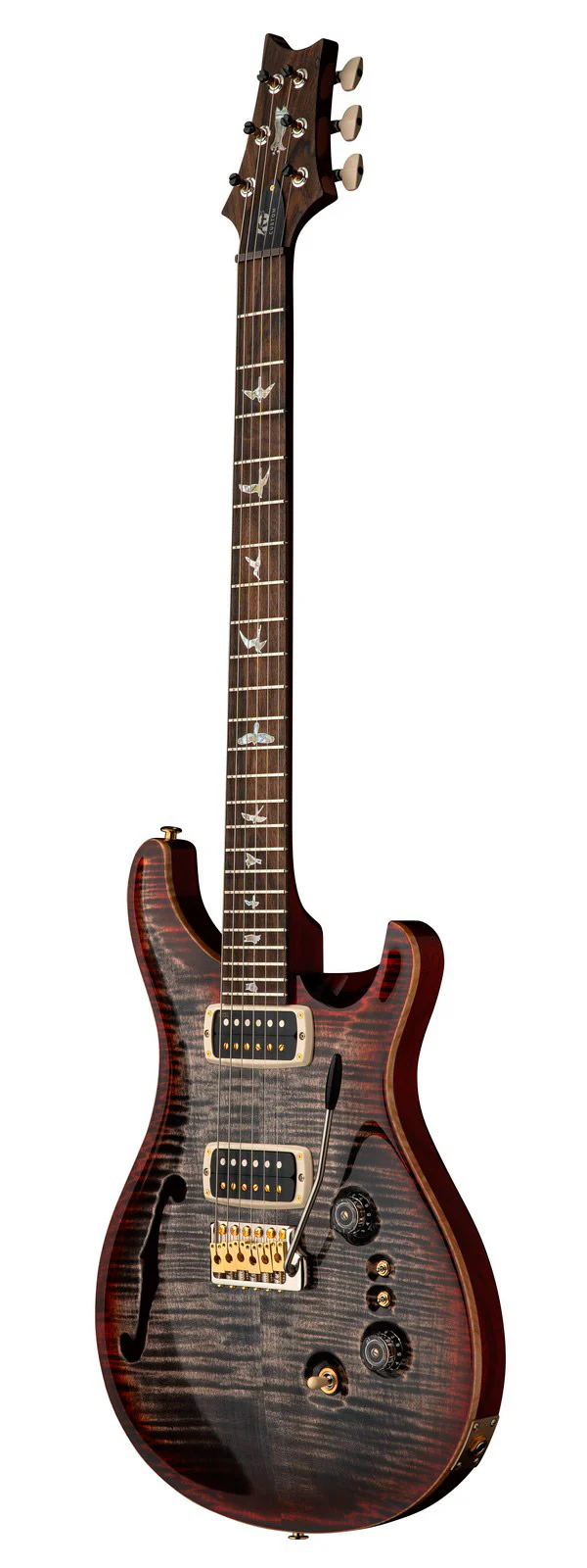 PRS 40TH ANNIVERSARY CUSTOM 24-08 SEMIHOLLOW CCB GUITARRA ELECTRICA CHARCHOAL CHERRY BURST - Image 2