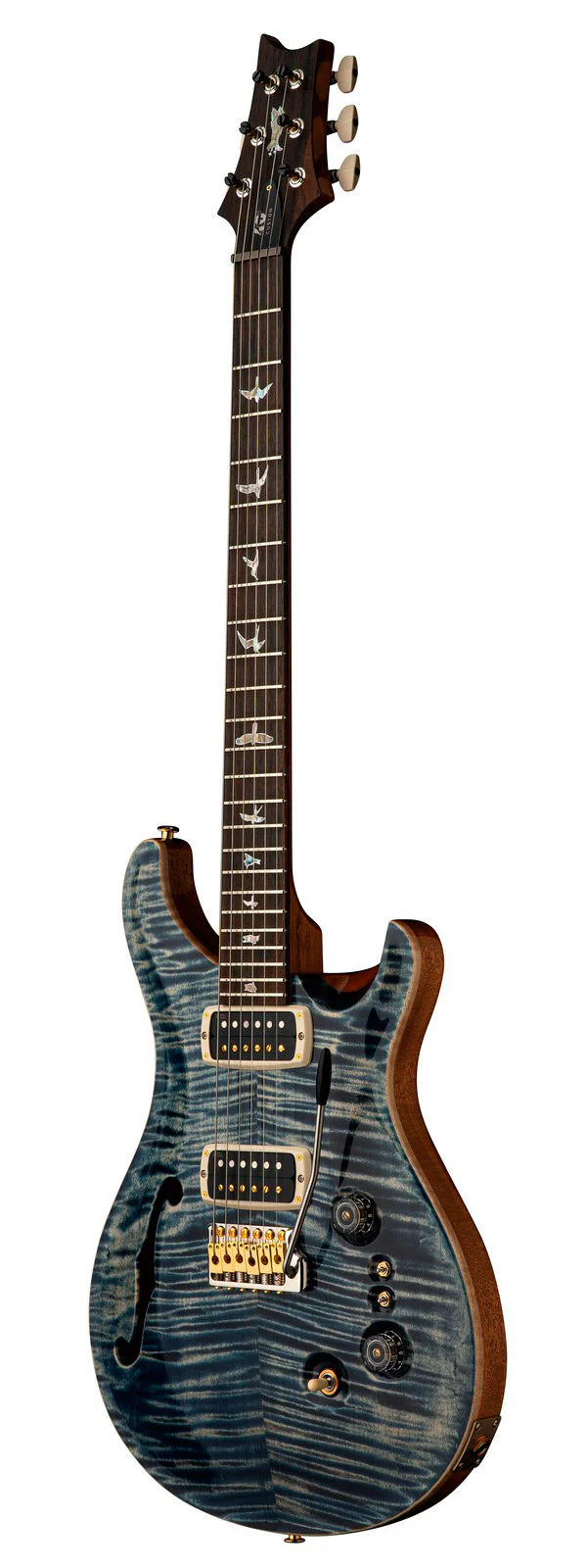 PRS 40TH ANNIVERSARY CUSTOM 24-08 SEMIHOLLOW FWBNB GUITARRA ELECTRICA FADED WHALE BLUE NAT BACK - Image 2