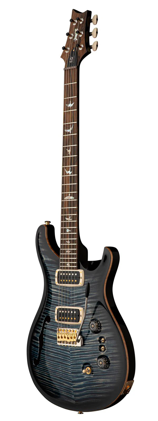 PRS 40TH ANNIVERSARY CUSTOM 24-08 SEMIHOLLOW FWBSB GUITARRA ELECTRICA FADED WHALE BLUE SMOKEBURST - Image 2