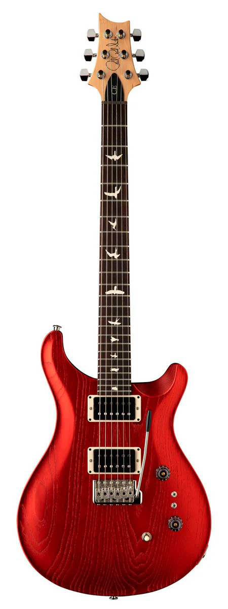 PRS CE24-08 SWAMP ASH SATIN RAM GUITARRA ELECTRICA RED APPLE METALLIC