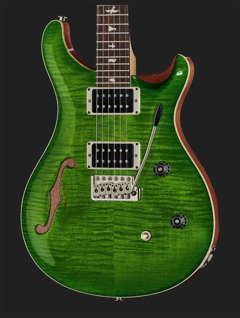 PRS CE24 SEMIHOLLOW EV GUITARRA ELECTRICA ERIZA VERDE - Image 4