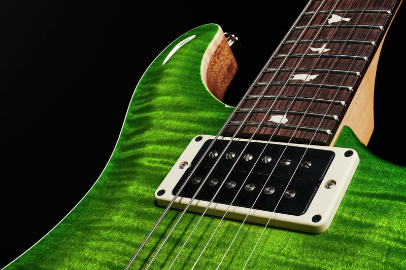 PRS CE24 SEMIHOLLOW EV GUITARRA ELECTRICA ERIZA VERDE - Image 8
