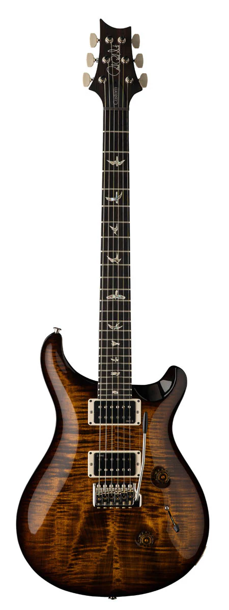 PRS CUSTOM 24 BGWB GUITARRA ELECTRICA BLACK GOLD WRAPAROUND BURST