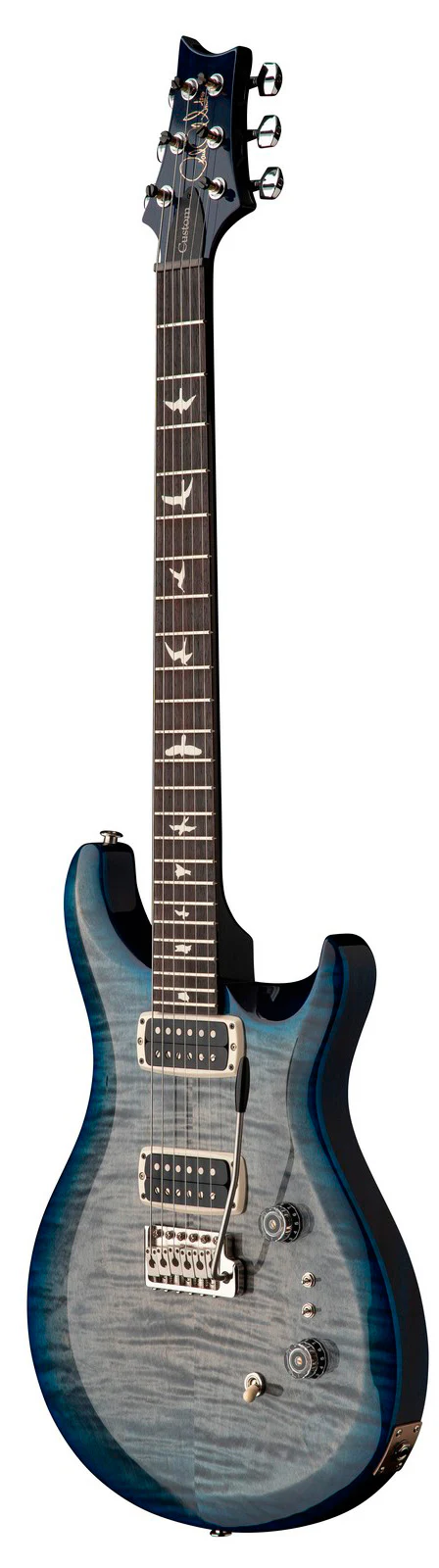 PRS S2 CUSTOM 24-08 2024 FGBBB GUITARRA ELECTRICA FADED GRAY BLACK BLUE BURST - Image 2