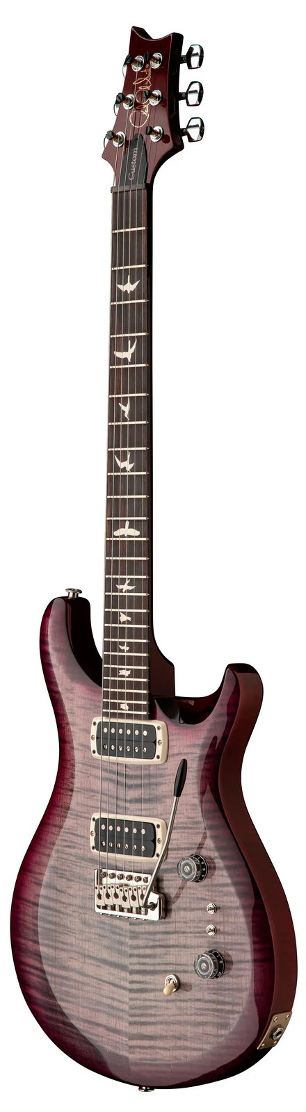 PRS S2 CUSTOM 24-08 2024 FGBPB GUITARRA ELECTRICA FADED GRAY BLACK PURPLE BURST - Image 2