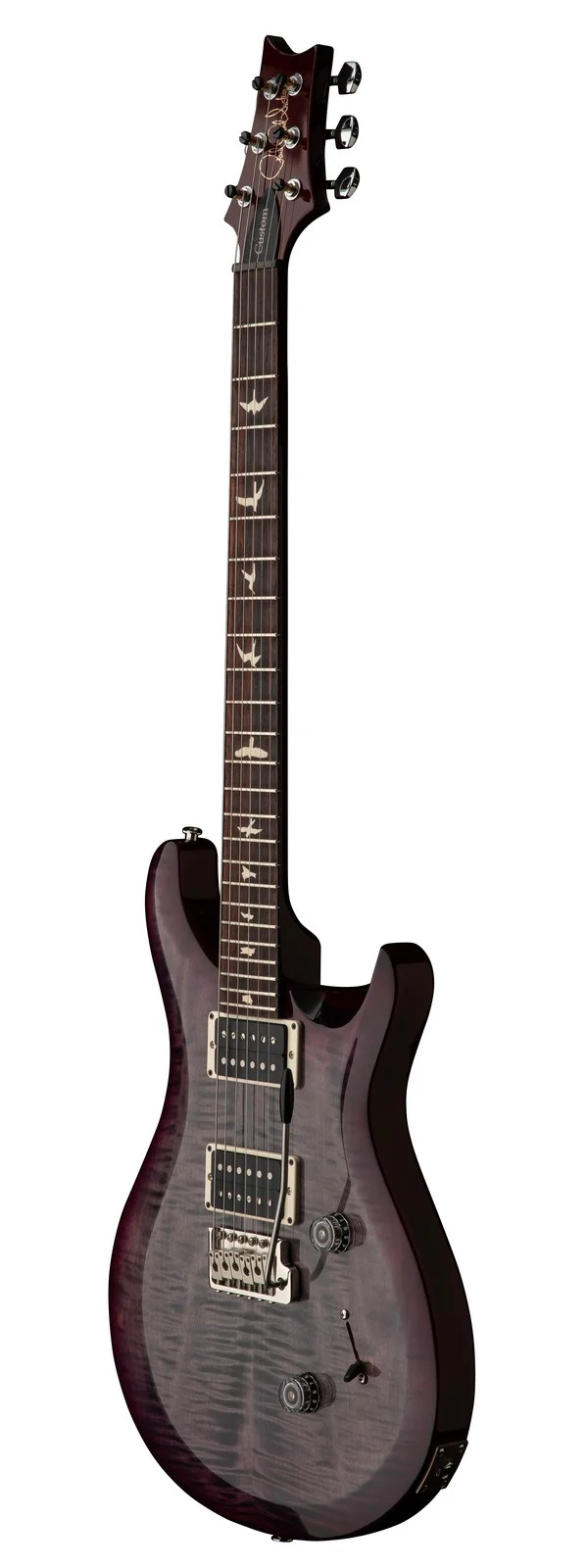 PRS S2 CUSTOM 24 2024 FGBPB GUITARRA ELECTRICA FADED GRAY BLACK PURPLE BURST - Image 2