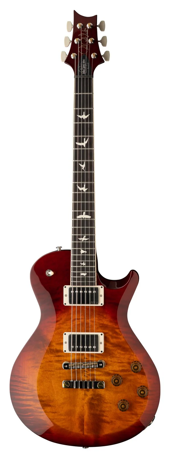 PRS S2 MCCARTY 594 SINGLECUT 2024 DCS GUITARRA ELECTRICA DARK CHERRY SUNBURST