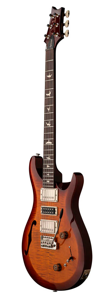 PRS S2 SPECIAL SEMI HOLLOW DCS GUITARRA ELECTRICA DARK CHERRY SUNBURST - Image 2