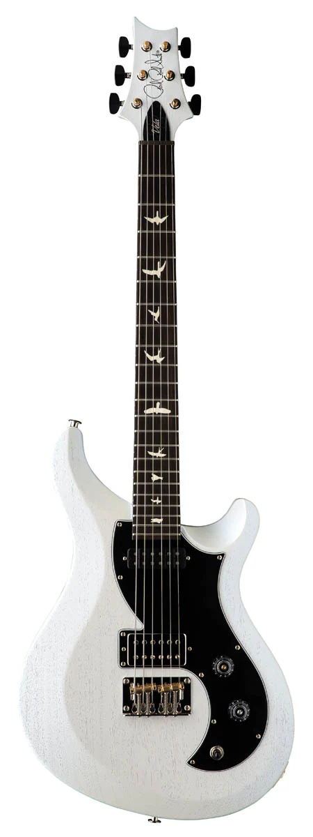 PRS S2 VELA SATIN PW GUITARRA ELECTRICA PEARL WHITE