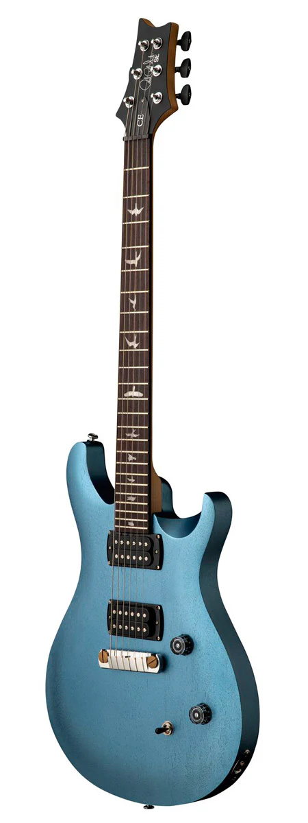 PRS SE CE24 STANDARD SATIN STOPTAIL IBM GUITARRA ELECTRICA ICE BLUE METALLIC - Image 2
