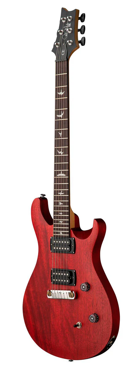 PRS SE CE24 STANDARD SATIN STOPTAIL VC GUITARRA ELECTRICA VINTAGE CHERRY - Image 2