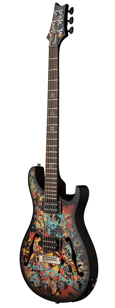 PRS SE ED SHEERAN HOLLOWBODY BARITONE LTD CS GUITARRA ELECTRICA COSMIC SPLASH - Image 2