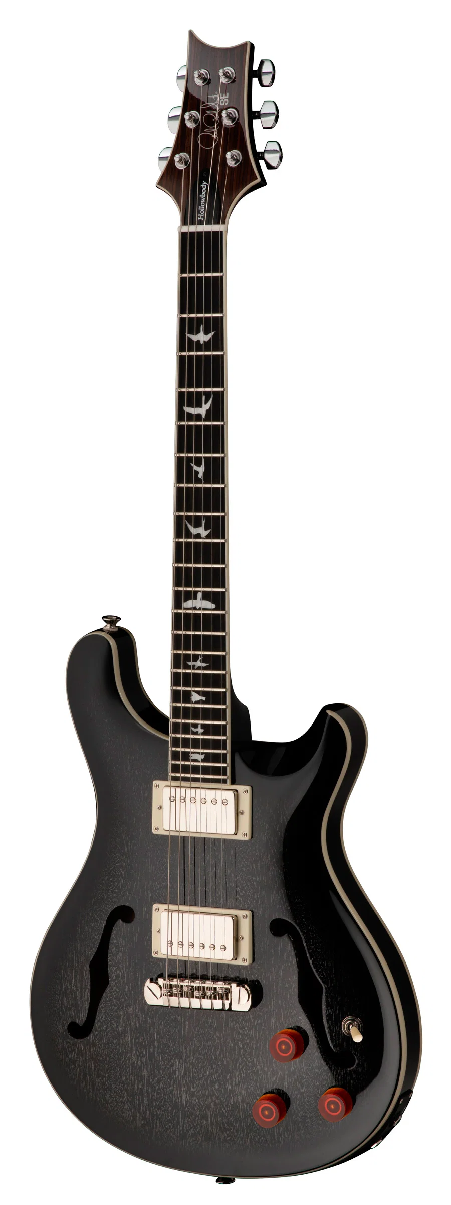 PRS SE HOLLOWBODY STANDARD PIEZO DH GUITARRA ELECTRICA DOG HAIR SMOKEBURST - Image 2