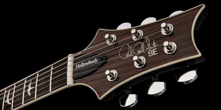 PRS SE HOLLOWBODY STANDARD PIEZO DH GUITARRA ELECTRICA DOG HAIR SMOKEBURST - Image 9