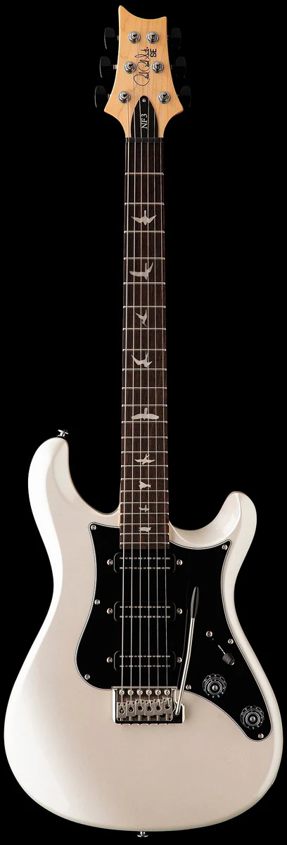 PRS SE NF3 WP 2026 GUITARRA ELECTRICA WHITE PEARL