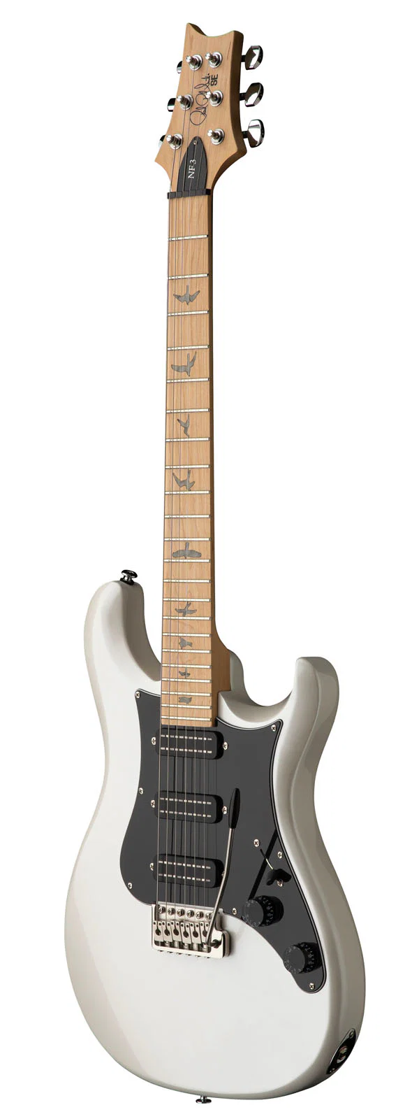PRS SE NF3 MAPLE WP MN GUITARRA ELECTRICA WHITE PEARL - Image 2