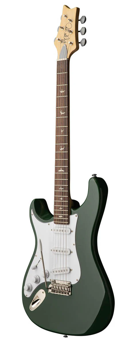 PRS SE SILVER SKY LH LG RW GUITARRA ELECTRICA PARA ZURDOS LAUREN GREEN - Image 2
