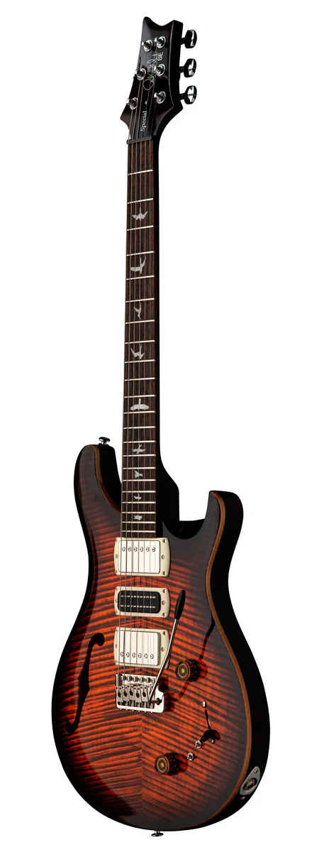 PRS SE SPECIAL SEMIHOLLOW OTS GUITARRA ELECTRICA ORANGE TIGER SMOKEBURST - Image 2