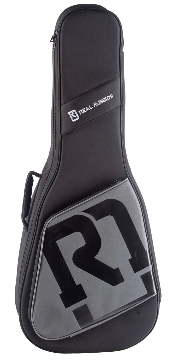 REAL MISSION FRMEDGR FUNDA PARA GUITARRA ELECTRICA GRIS OSCURO