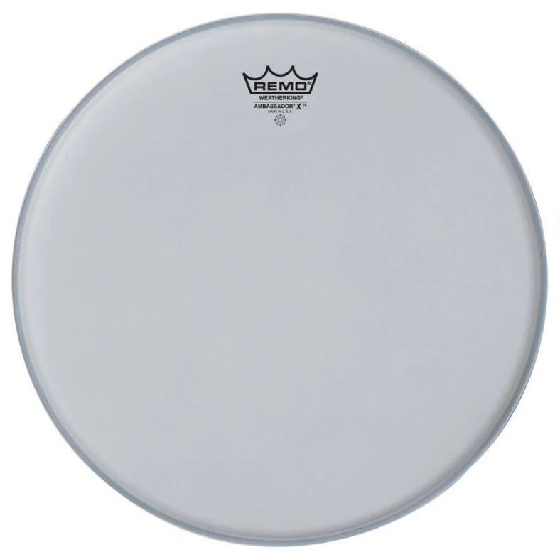 REMO AX011314 AMBASSADOR X14 PARCHE 13 PULGADAS BLANCO RUGOSO
