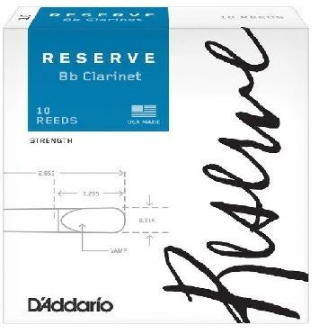 RICO RESERVE CAÑA CLARINETE 3. UNIDAD