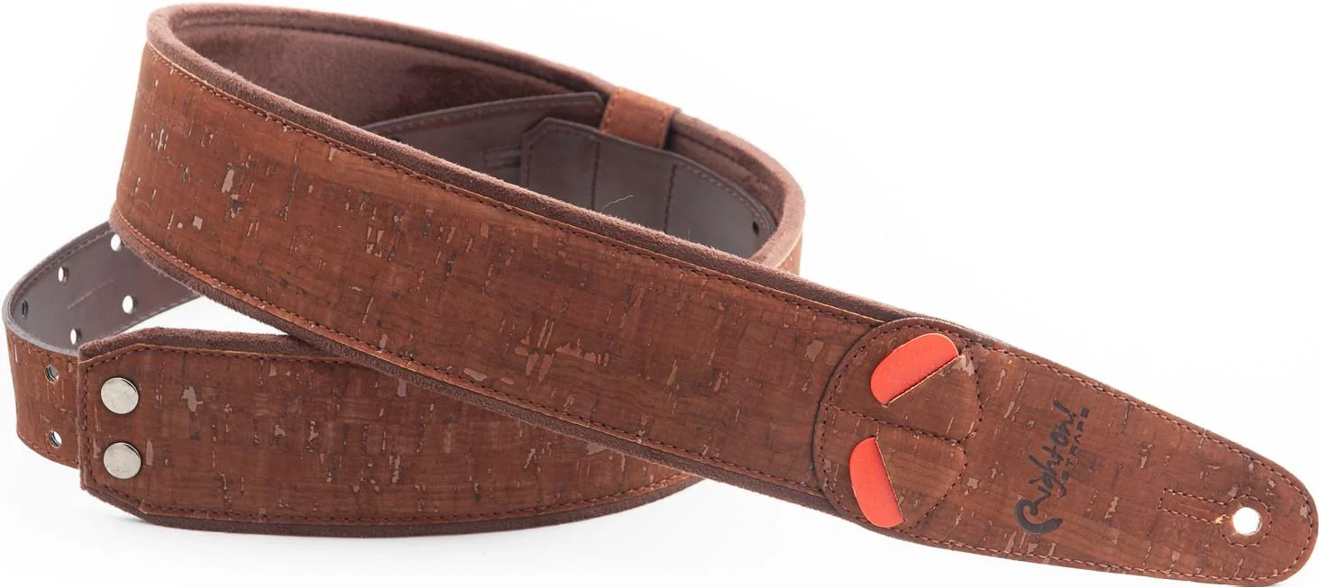 RIGHTON B-CORK-BR BASSMAN CORREA GUITARRA MARRON