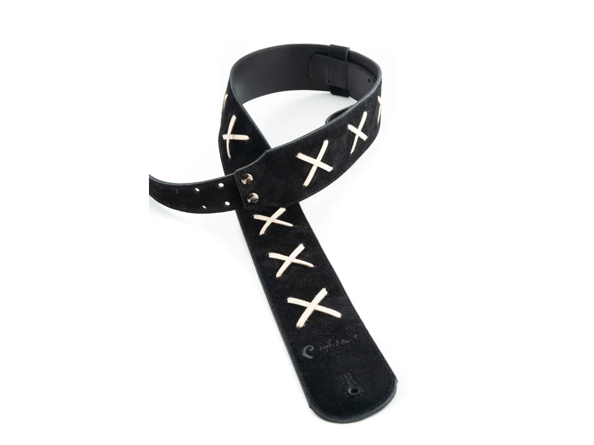 RIGHTON LEGEND DG BLACK CORREA GUITARRA NEGRA - Image 2