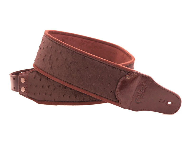 RIGHTON VELVET-BR CORREA GUITARRA MARRON