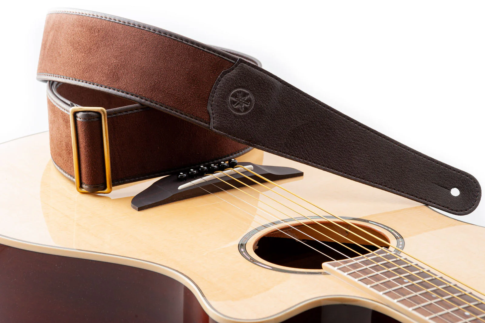 RIGHTON YAMAHA COMPANION BR CORREA GUITARRA ACUSTICA MARRON - Image 6