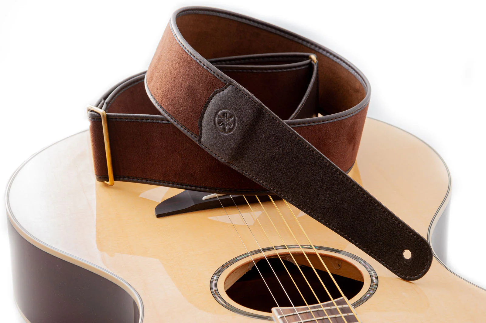 RIGHTON YAMAHA COMPANION BR CORREA GUITARRA ACUSTICA MARRON - Image 7