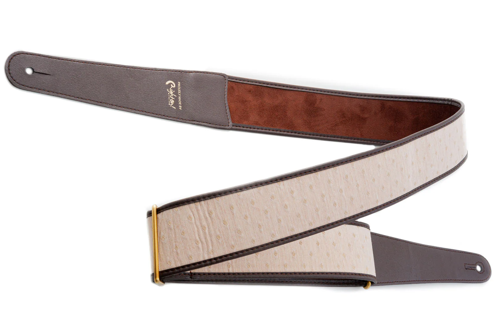 RIGHTON YAMAHA SONGWRITER WH CORREA GUITARRA ACUSTICA BLANCA - Image 2