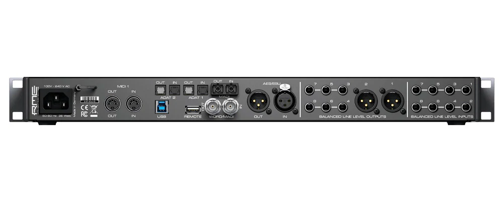 RME FIREFACE UFX III INTERFAZ DE AUDIO USB FIREWIRE - Image 6