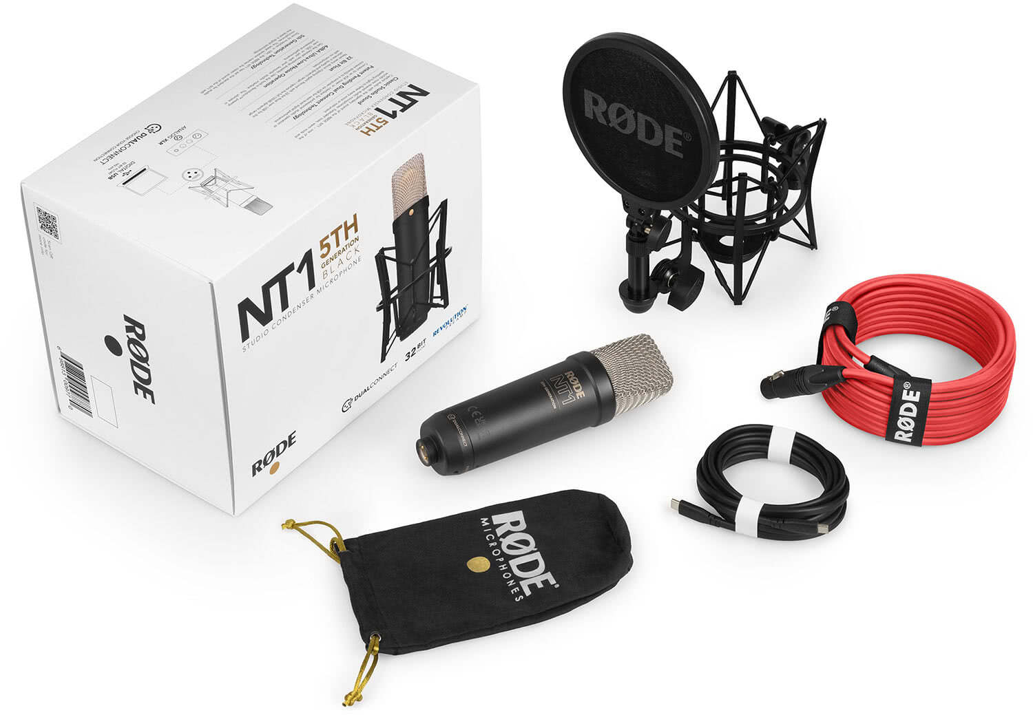 RODE NT1 5TH GEN BK MICROFONO CONDENSADOR CARDIOIDE NEGRO - Image 15