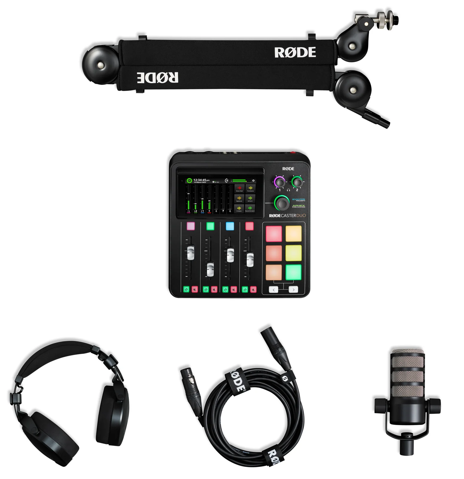 RODE -PACK1- PODCASTING RODECASTER DUO PARA UNA PERSONA
