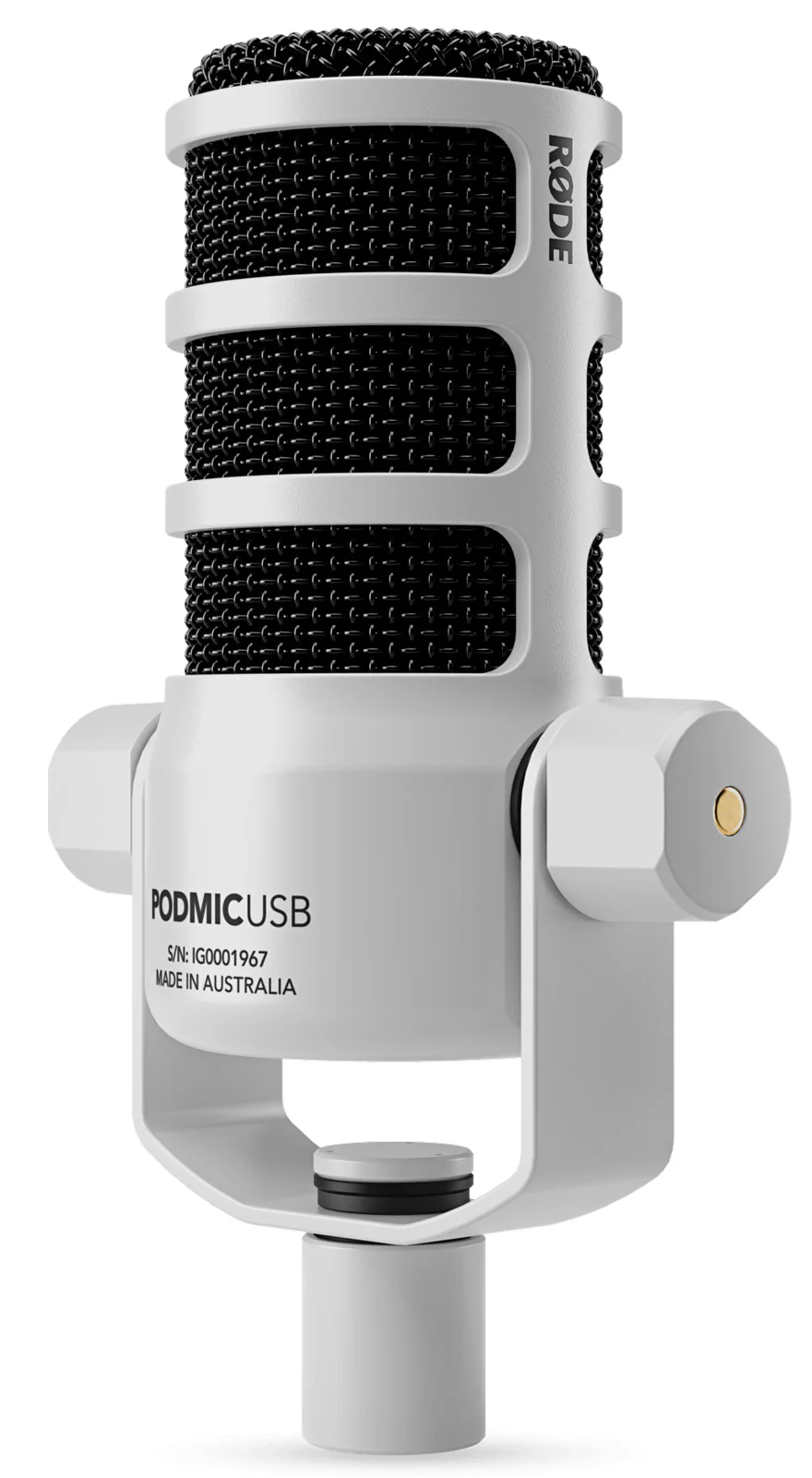 RODE PODMIC USB W MICROFONO DINAMICO BROADCAST BLANCO - Image 3