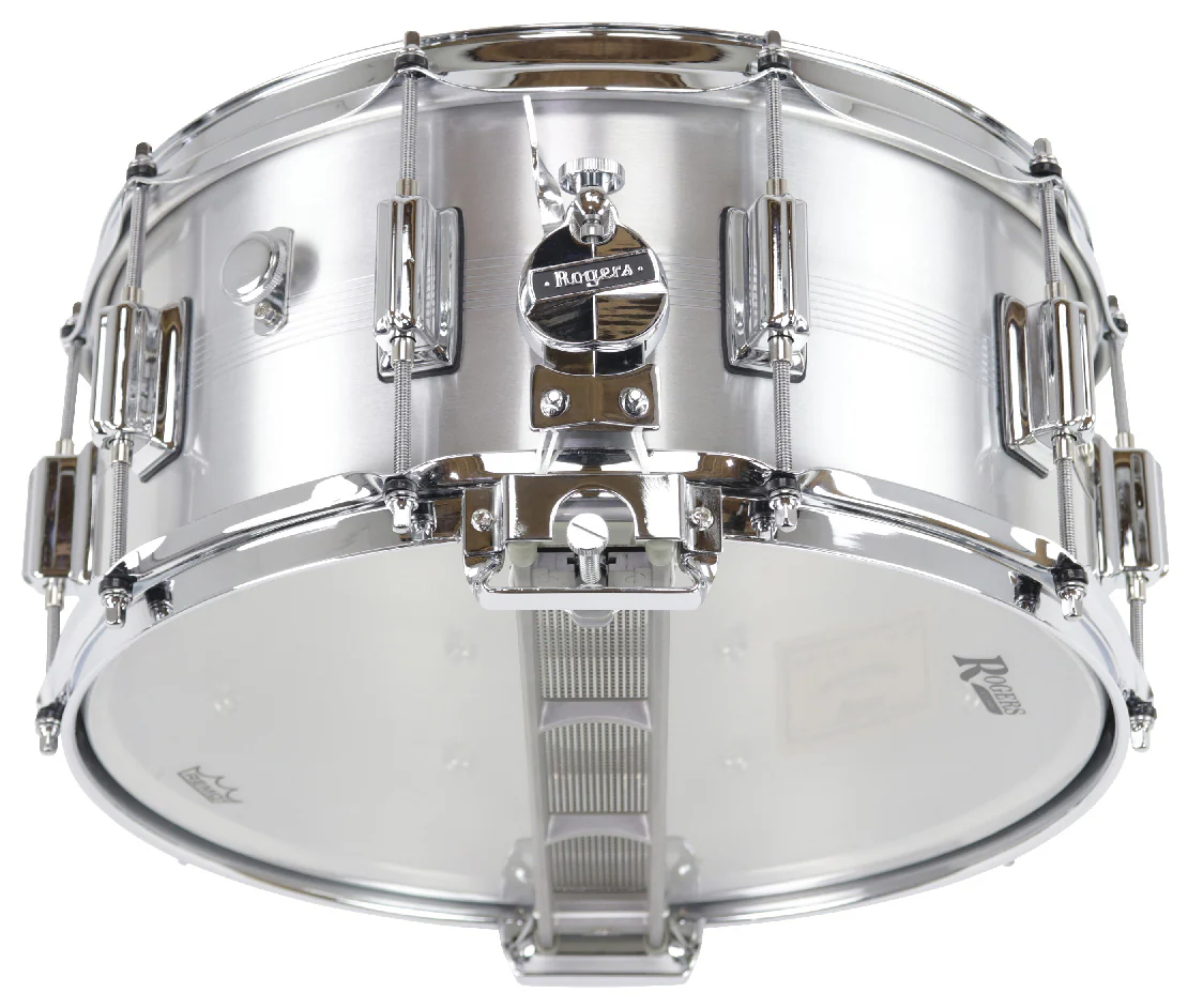 ROGERS NO36 AL 7-LINE DYNA SONIC SATIN CAJA BATERIA ALUMINIO 14X5 - Image 2
