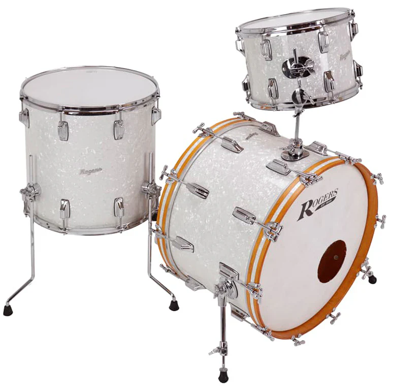 ROGERS PT-0320-HX-WMP POWERTONE BATERIA ACUSTICA WHITE MARINE PEARL - Image 2