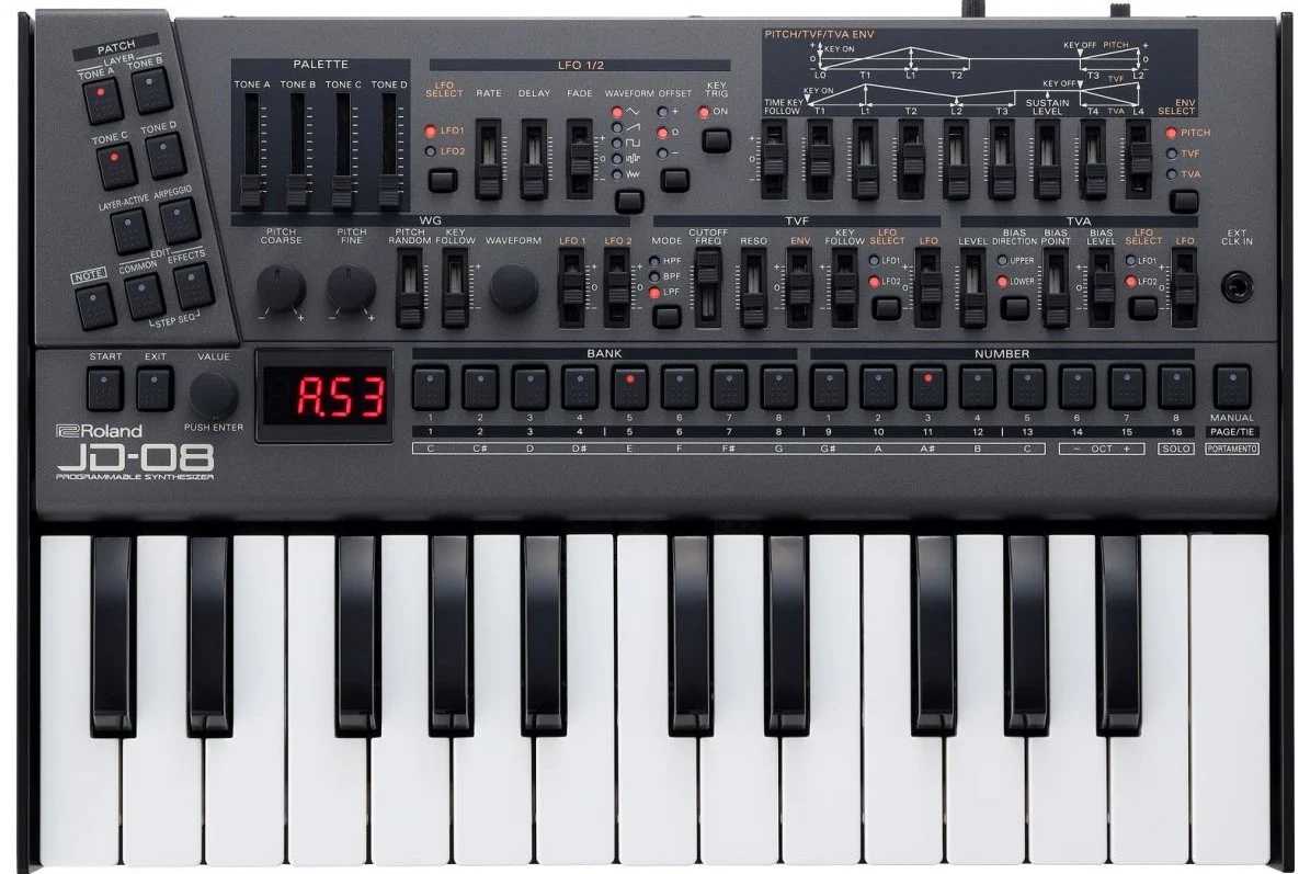 ROLAND JD08 BOUTIQUE MODULO DE SONIDO SINTETIZADOR JD800 - Image 18