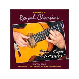 ROYAL CLASSIC VICTOR JORGE SERRANITO JUEGO DE CUERDAS GUITARRA ESPAÑOLA TENSION ALTA