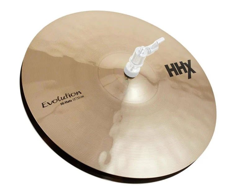 SABIAN HHXE 11302XEB HI HATS EVOLUTION 13 PAR PLATOS BATERIA