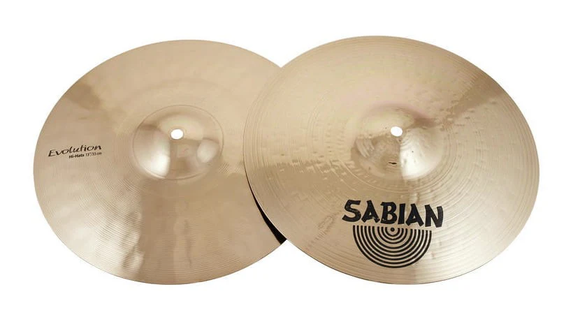 SABIAN HHXE 11302XEB HI HATS EVOLUTION 13 PAR PLATOS BATERIA - Image 2