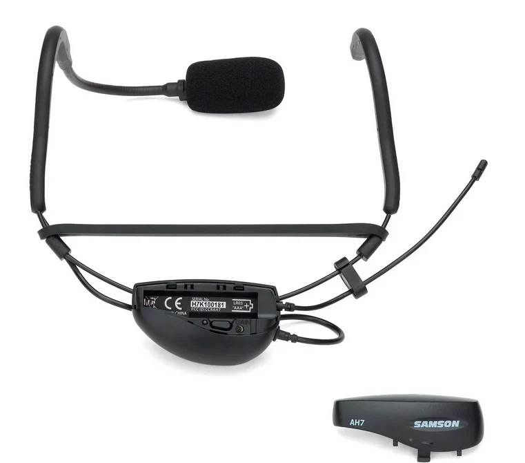 SAMSON AH7 QE E1 TRANSMISOR DIADEMA CON CAPSULA QE AIRLINE77 863.125MHZ - Image 3