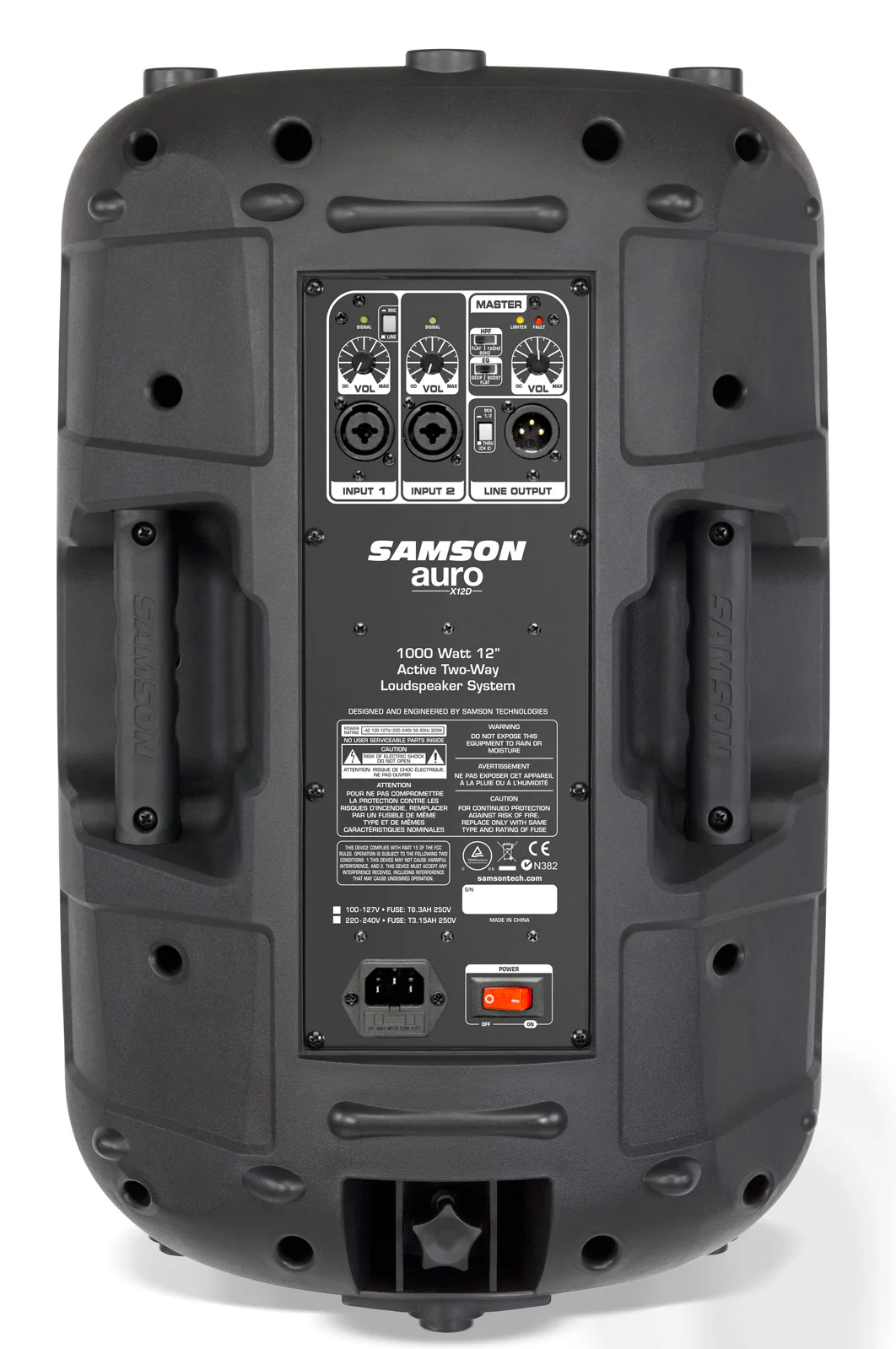 SAMSON AURO X12D ALTAVOZ ACTIVO DOS VIAS 1X12 - Image 3