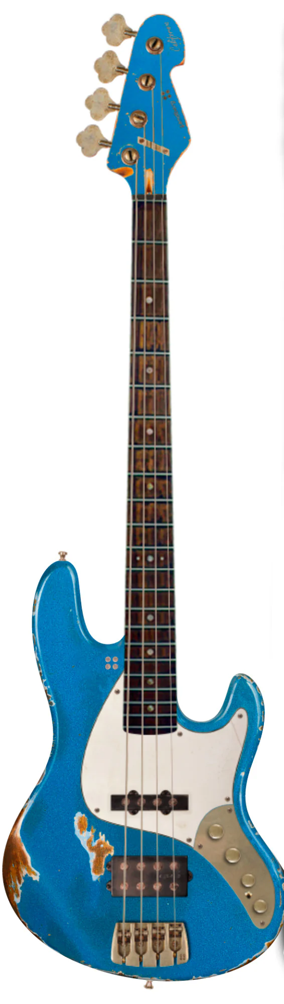 SANDBERG CALIFORNIA TM MASTERPIECE CUSTOM SHOP PF BAJO ELECTRICO LAKE PLACID BLUE
